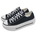 (WMNS) Converse Chuck Taylor Double Stack 'Black' - фото 2