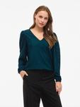 Блуза VILA VIFERO, темно-зеленый - фото 3