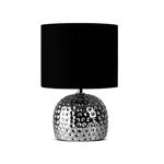 Настольная лампа KONSIMO, 21x21x30 см, серебристый/черный - фото