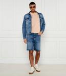 Футболка мужская Guess Jeans облегающего кроя, персиковый - фото 2