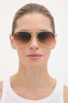 Солнцезащитные очки Ray-Ban, золотой - фото 7