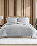 Комплект постельного белья Devon UGG Braid из 3 предметов, размер Full/Queen UGG, Silver - фото