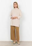 Топ Soyaconcept Long sleeved top, Cream Melange/Beige - фото 2