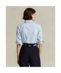 Классическая рубашка Оксфорд Polo Ralph Lauren, цвет 400 Blue - фото 4