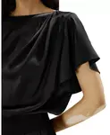 Рубашка Пеплос Lilysilk, черный - фото 4