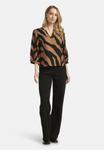 Блуза Smashed Lemon Blouse, Brown - Black/Brown - фото 2