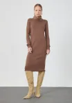 Платье-Свитер Anna Field, Brown Melange - фото 2