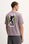 Футболка RIPNDIP Puma, фиолетовый - фото