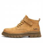 Модные классические трендовые универсальные ботинки на щиколотку Unisex Lee, экрю - фото 2