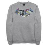 Мужской свитшот с логотипом Batman Dark Comic DC Comics - фото