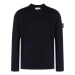 Свитер wool knit 'black' Stone Island, черный - фото