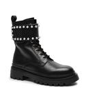 Кожаные туфли Love Moschino, черный - фото