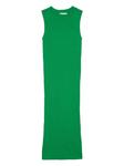 Платье миди без рукавов в рубчик Marc O'Polo, зеленый - фото