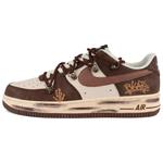 Nike Кроссовки Air Force 1 Abrasion Resistant Low top Skateboard Unisex бежево-коричневые - фото