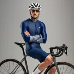 Джерси с длинным рукавом Siroko M2 Alpine, синий - фото 7