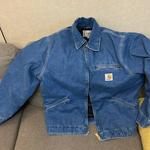 Carhartt WIP Куртка джинсовая с нашивкой, Blue - фото 5