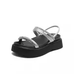 Сандалии One Strap BELLE, черный - фото 3