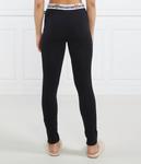 Легинсы женские Moschino Underwear домашние с принтом, черный - фото 4