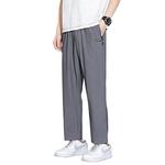 Повседневные брюки унисекс Jeep, серые с эластичными манжетами - фото 3