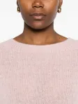 Свитер с круглым вырезом Eric Bompard, розовый - фото 5