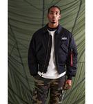 Мужская летная куртка Alpha Cwu 45/P Alpha Industries, Black - фото 4