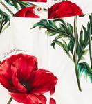 Шорты из хлопкового поплина с цветочным принтом Dolce&Gabbana, разноцветный - фото 2