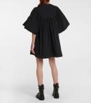 Мини-платье из тафты с декором REDValentino, Nero - фото 3