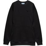 PRADA Женское черное платье с длинными рукавами - фото 3