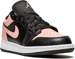 Детские кроссовки Nike Air Jordan 1 Low, Black/Arctic Orange-White - фото 7