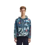 Джинсовая куртка мужская джинсовая синяя Evisu, синий - фото 3