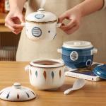 Боул Kawasimaya, [2 pack]stew cup 500ml (sun day+moonlit night) - фото 7