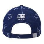 MLB Бейсболка унисекс синяя, Blue - фото 6