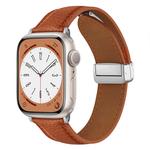 Ремешок Apple совместимый кожаный IBOANN, черный - фото 4