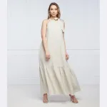 Льняное платье Riani, бежевый - фото 2