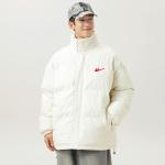 Пуховик Unisex WARRIOR, черно-белый логотип - фото 6