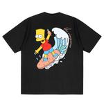 Футболка унисекс The Simpsons, абрикосовая (в комплекте одна случайная футболка такого же стиля) - фото