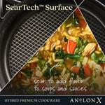 Кастрюля Anolon X 3 Qt с крышкой, черный - фото 10