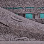 Полотенце Erwin Müller 2er-Pack 201787, 50x1x100 см цвет grau/türkis - фото 3