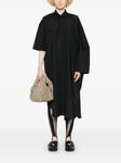 ALAINPAUL удлиненное платье-рубашка миди, черный - фото 2