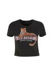 Футболка True Religion CRYSTAL LEOPARD TEE, Black - фото 6