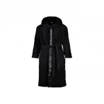 Халат Sponge Emporio Armani, черный - фото