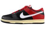 Кроссовки Nike Dunk Low Cl Black White Varsity Red - фото