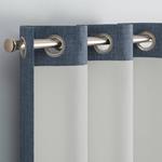 Панель для штор Eclipse Chambray Solid 100% Blackout с люверсами, серый - фото 4