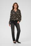 Блуза Kaffe KADitte, черный - фото 3