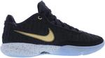 Nike Mens Lebron 20, Black/White/Pure Platinum/Metallic Gold - фото 2