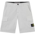 Шорты Compass badge STONE ISLAND, серый - фото