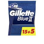 Бритва Blue ii cuchilla afeitar desechables Gillette, 20 шт - фото