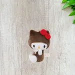 MONQIQI X Hello Kitty плюшевый кулон Hello Kitty высота Ss Sanrio - фото 4