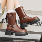 Ботинки Martin Boot женские Momgog, черный - фото 6