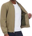 Michael Kors мужская легкая бомбер-ветровка, ветро- и влагозащитная, Safari - фото 4